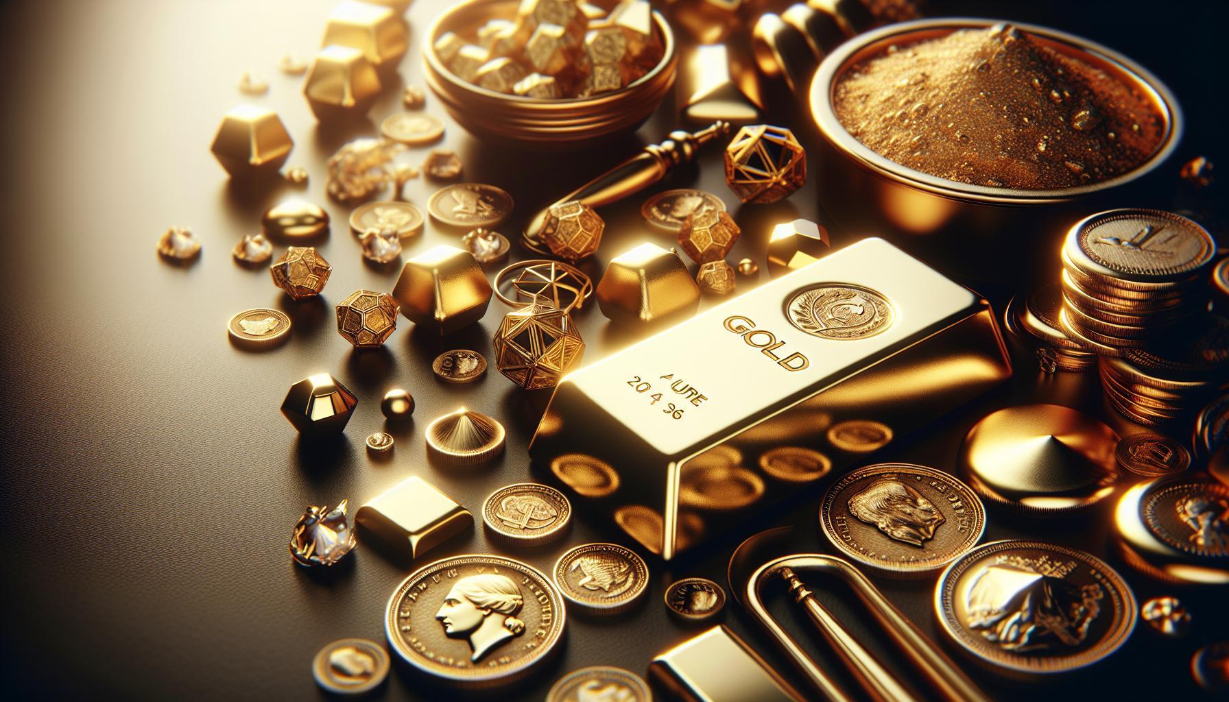 How much is pure gold affected by market volatility? Analysis