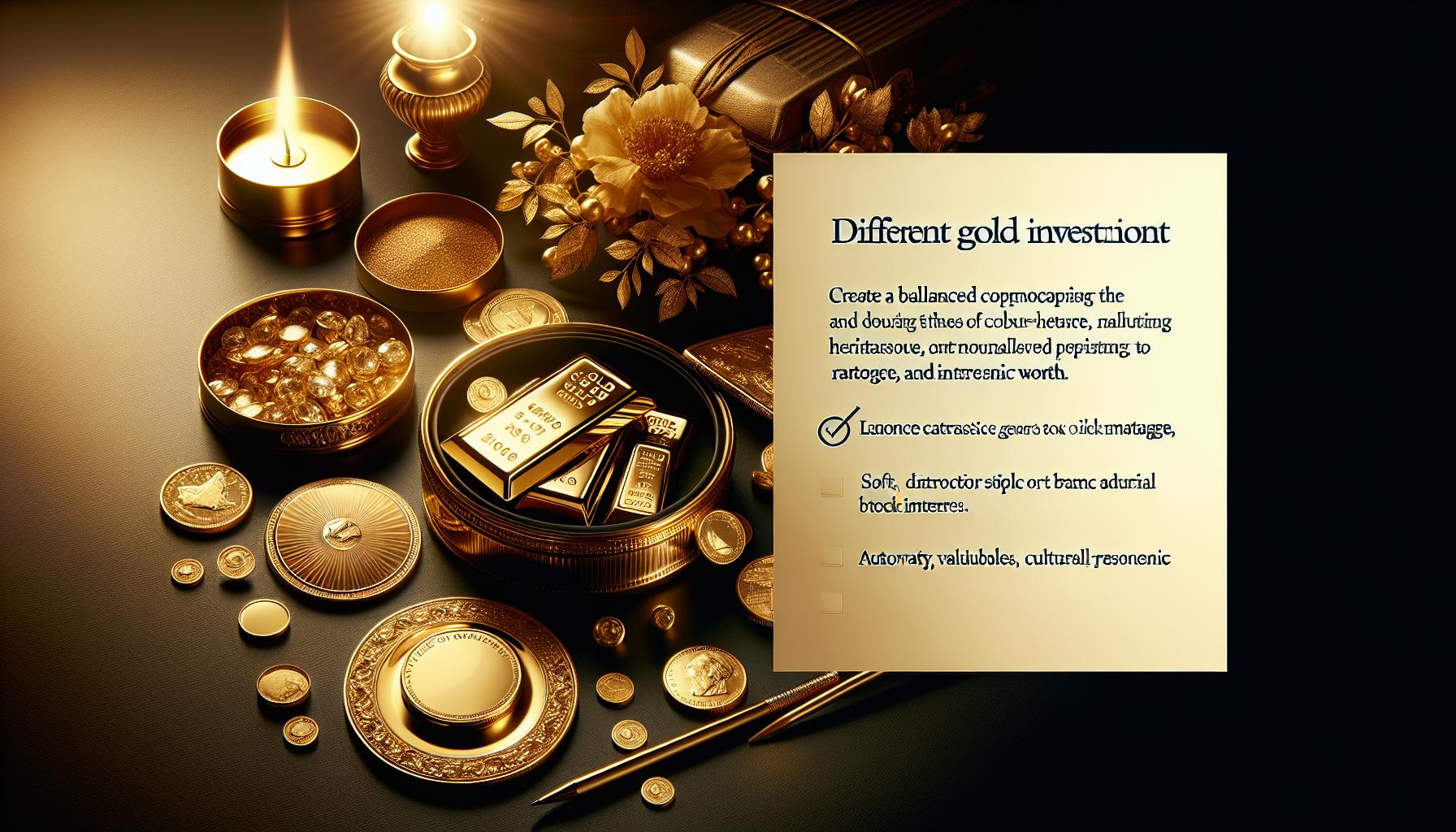 Different Gold Investment Options: Which is Right for You?