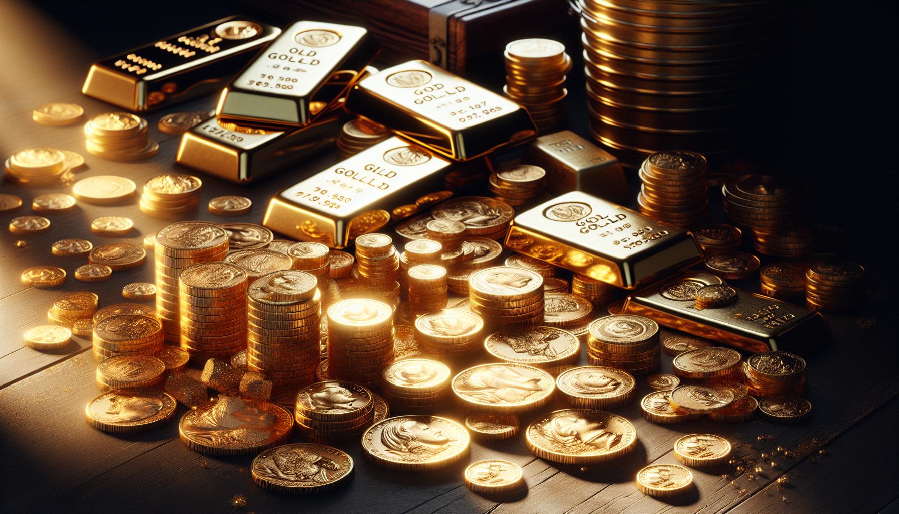 Different Types of Physical Gold Investments: Coins, Bars, ‍and Bullion