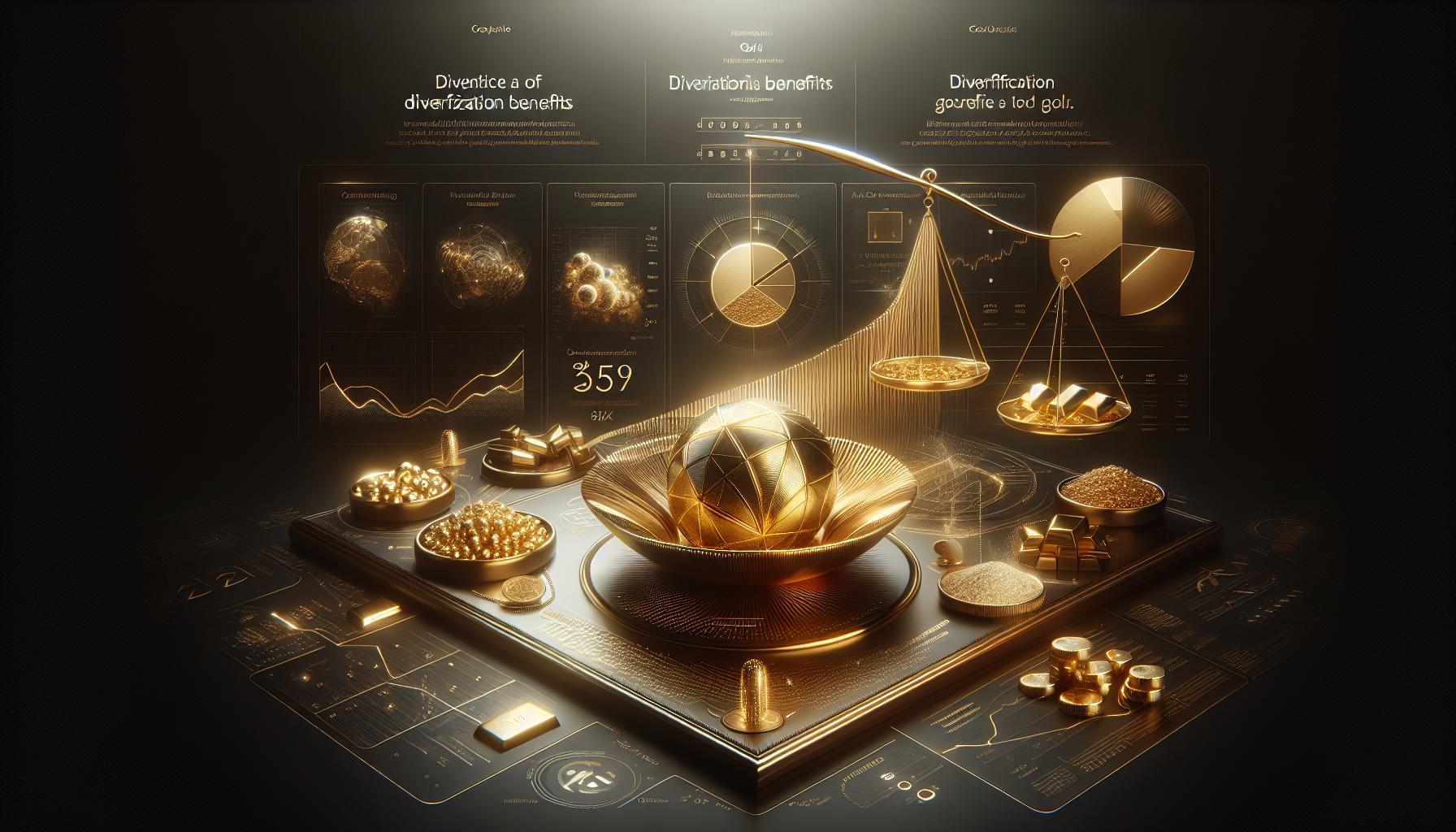 Diversification Benefits: How ⁣QTUM and⁣ Gold work Together