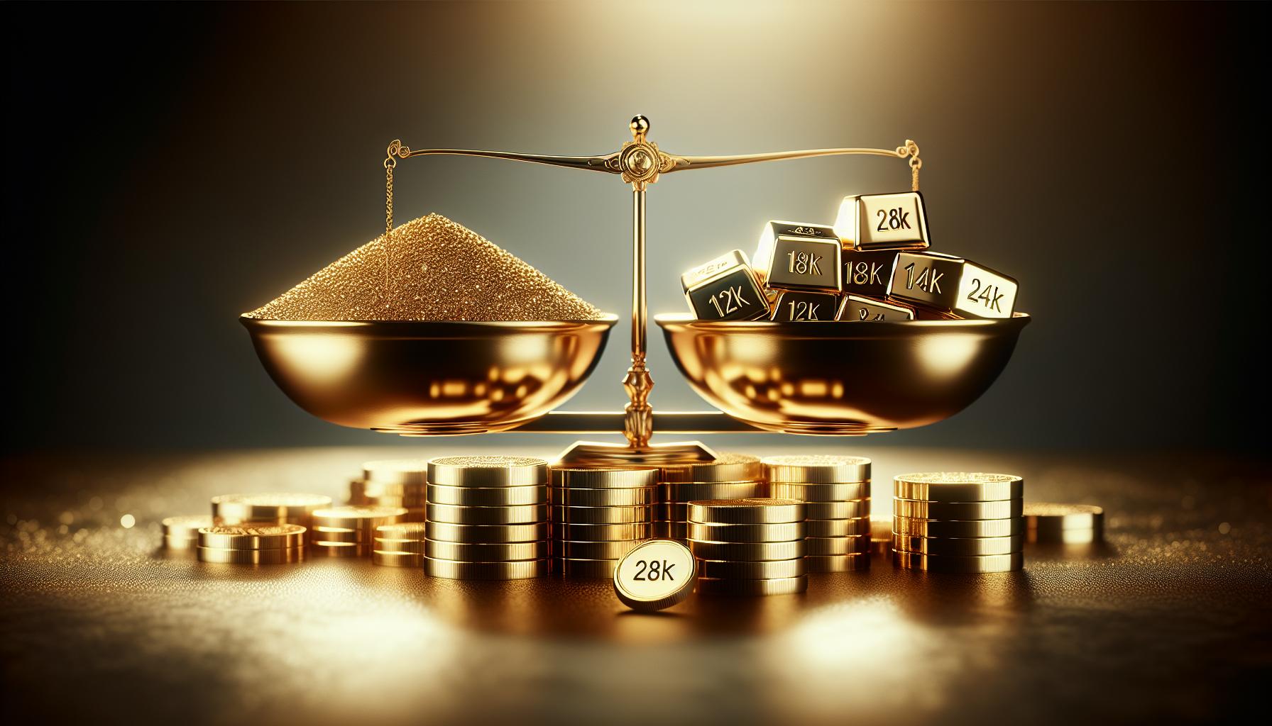 The Financial Implications: Assessing the Value of 18k vs 24k Gold