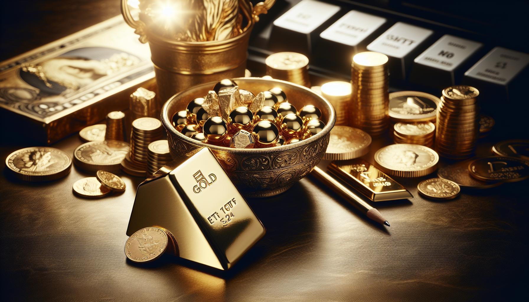 How ETFs and Mutual Funds Offer Gold ​Exposure: A Side-by-Side ⁤Comparison