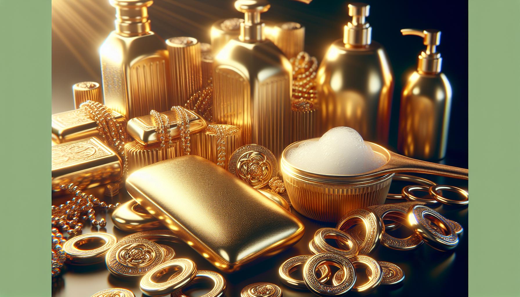 The Impact of Soap and Shampoo on Gold Jewelry