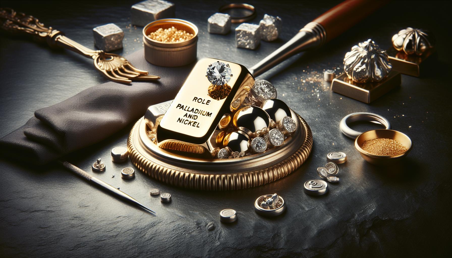 The Role of Palladium and Nickel in White gold’s Composition