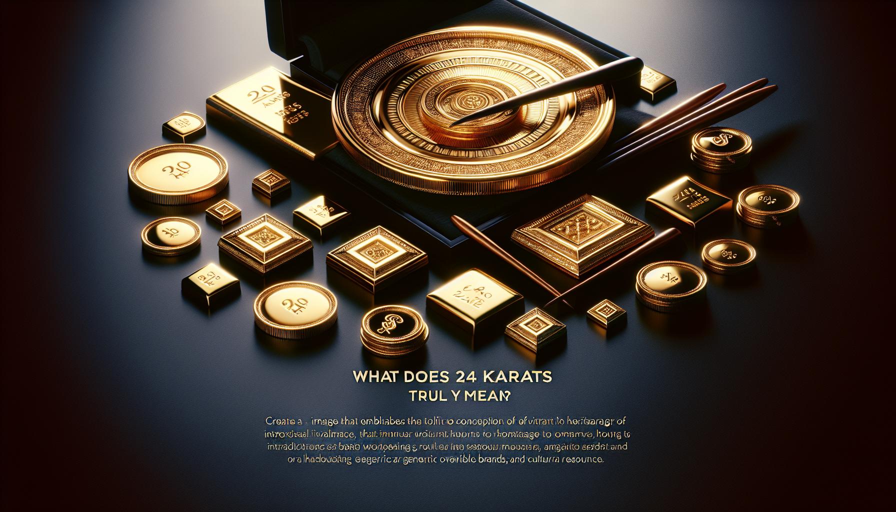 What Does 24 Karats Truly mean?